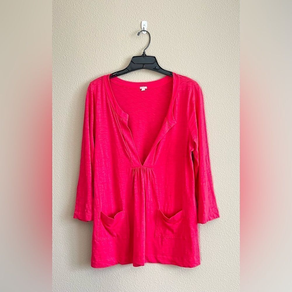 J. Crew V Neck Tee